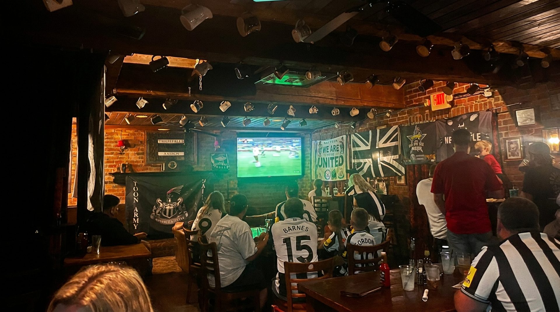Match day at The Londoner