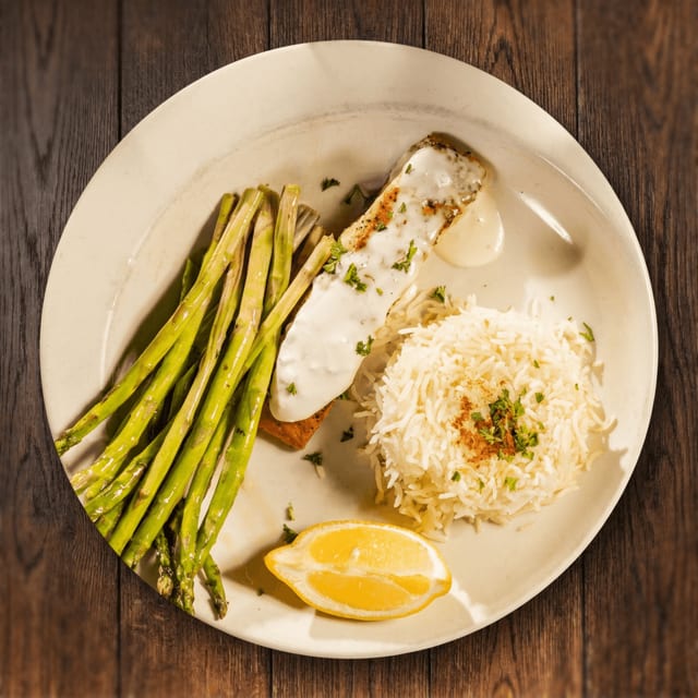 Pan Seared Salmon.