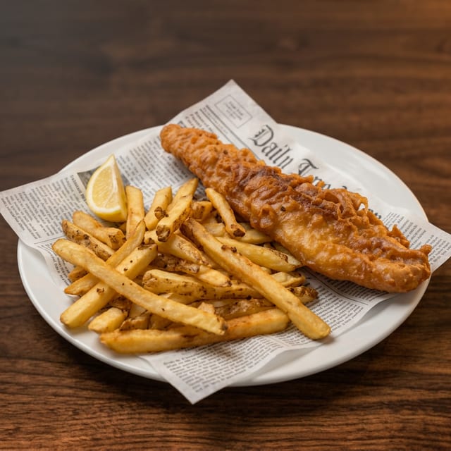 Haddock & Chips.