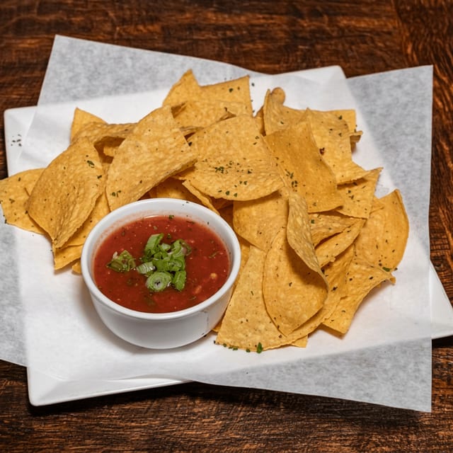 Tortilla Chips & Salsa.