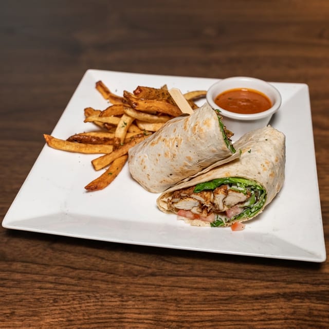 Chicken Tikka Wrap.