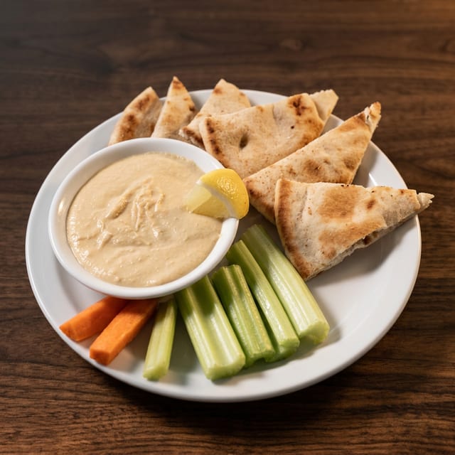Hummus & Naan.