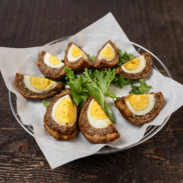 Scotch Egg with One Egg Only.