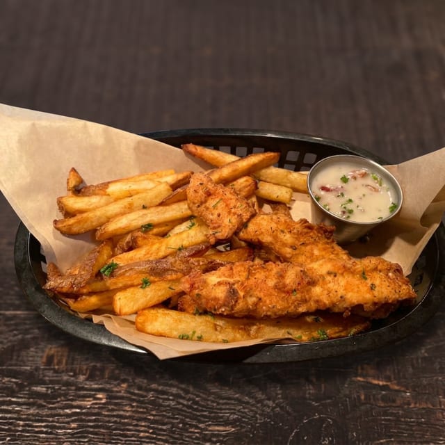 Chicken & Chips.