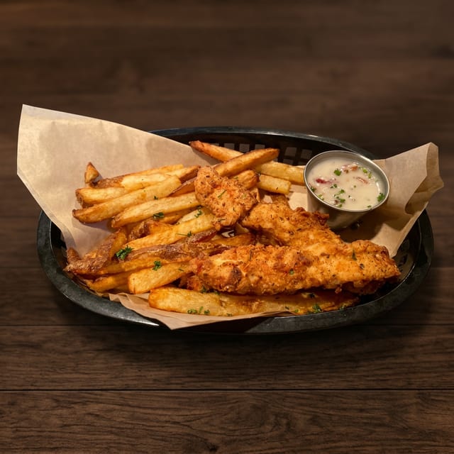Chicken & Chips.
