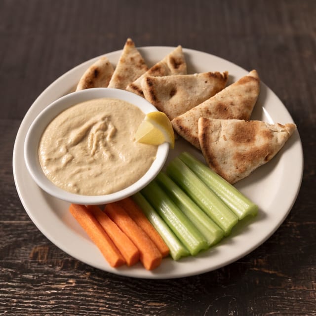 Hummus & Naan.