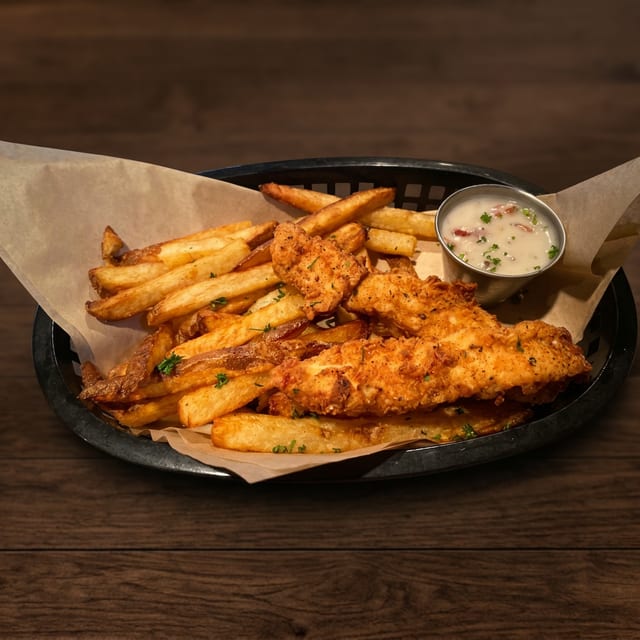 Chicken & Chips.