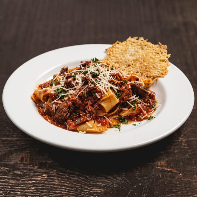 Short Rib Pappardelle.