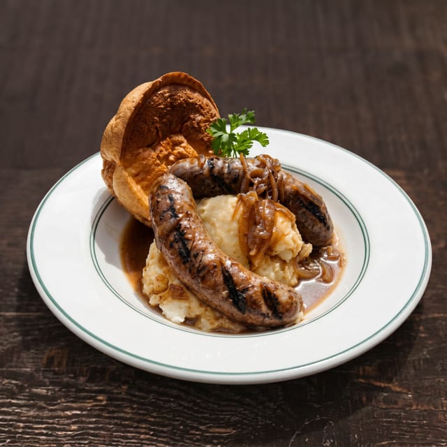 Bangers & Mash.