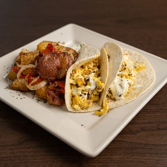 Breakfast Tacos.