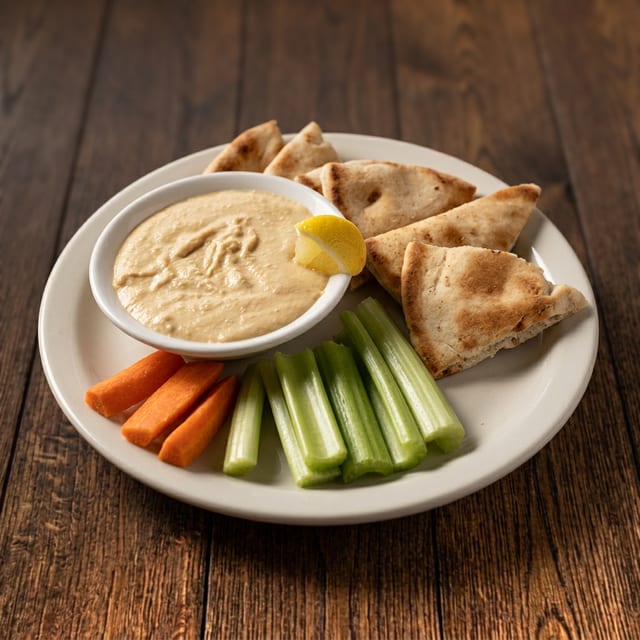 Hummus & Naan.