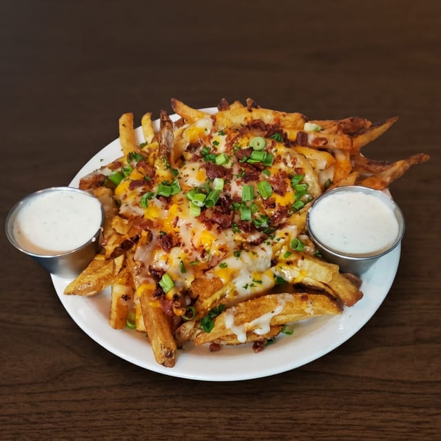 Cheesy Hampton Fries.
