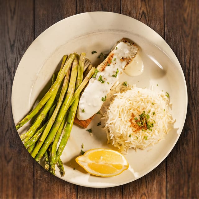 Pan Seared Salmon.