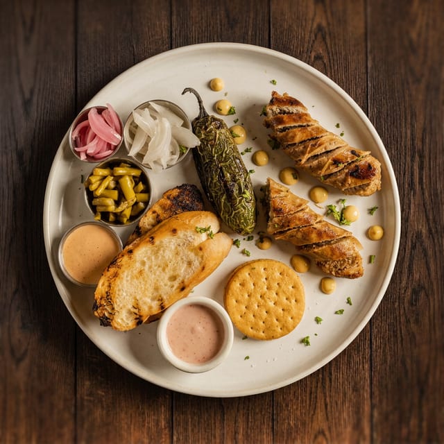 House-Made Sausage Board.
