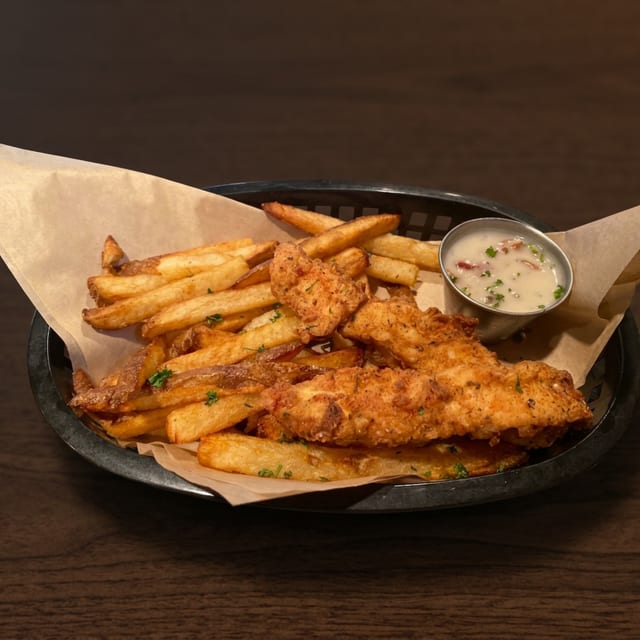 Chicken & Chips.