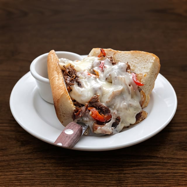 Guinness Cheesesteak.