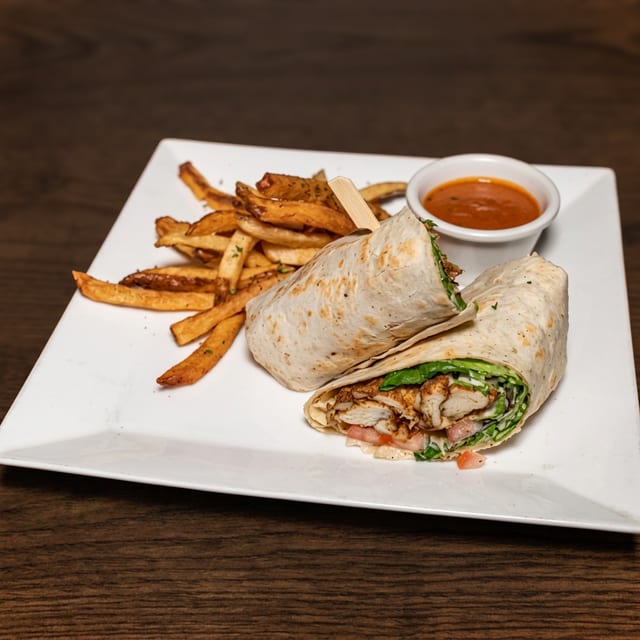 Chicken Tikka Wrap.