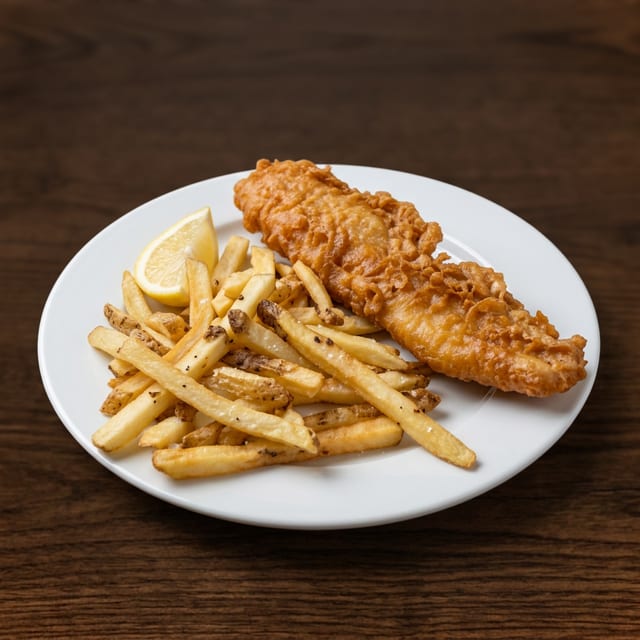 Haddock & Chips.